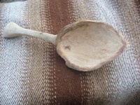 cuillère feuilletée en hêtre